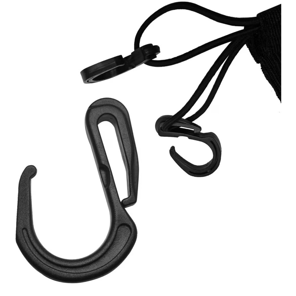 Black Hook Clip Set - 6 Piece